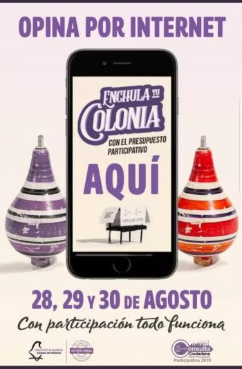 Hoy termina el plazo para emitir opinión por Internet de la Consulta sobre Presupuesto Participativo 2019