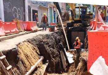 XOCHIMILCO CONTINÚA LAS OBRAS DE MEJORA EN SISTEMAS DE DRENAJE