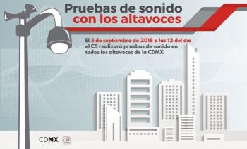 Realizará C5 segunda prueba de audio en altavoces