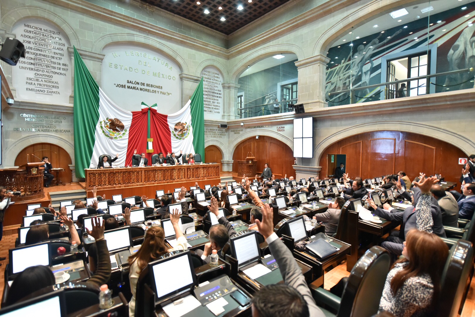 El TEPJF modifica la asignación de escaños para la integración del Congreso del Estado de México