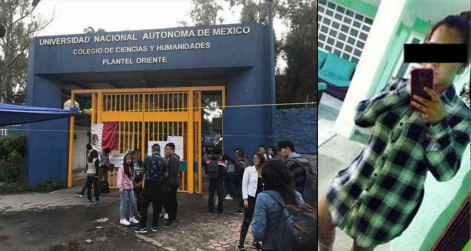 Secuestran y asesinan a estudiante del CCH Oriente