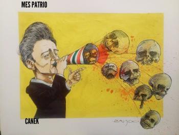 El Cartón de Canek Leyva "Mes Patrio"