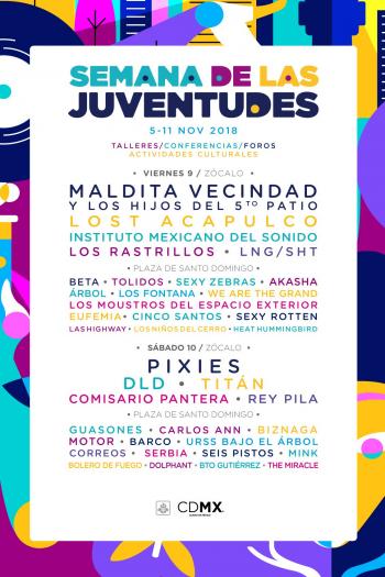 La Semana de las Juventudes 2018 ya tiene cartel oficial