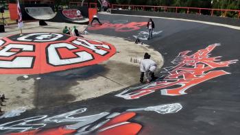 ORGANIZAN ENCUENTRO DE GRAFITI EN EL PARQUE AZCATL PAQUI