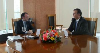 Videgaray y Ebrad se reúnen por transición