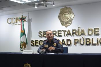 Trabaja SSP-CDMX en detener a presuntos responsables las veces que sea necesario