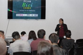 Realiza GCDMX segundo taller para la elaboración del plan Bici CDMX