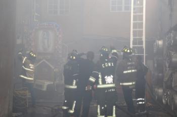 Apoyo de SSP-CDMX permitió controlar incendio en colonia Doctores