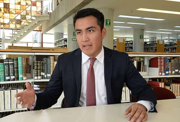 Gana estudiante de la UNAM primer lugar del Concurso Juvenil Debate Político 2018