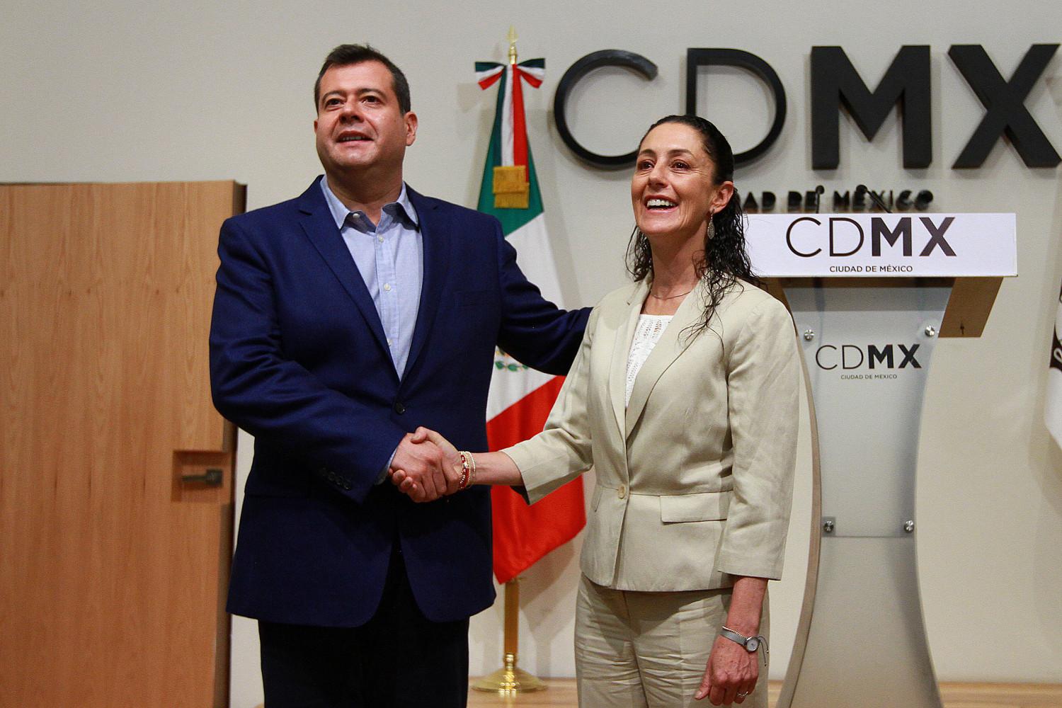 Amieva y Sheinbaum acelerarán reconstrucción CDMX
