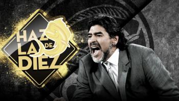 Maradona llega a México como técnico de Dorados