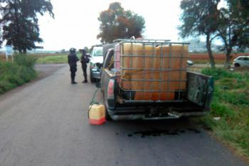 Asegura más de 20 mil litros de hidrocarburo en Jalisco