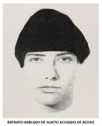 Difunde PGJCDMX retrato hablado de hombre relacionado con delito de acoso