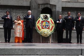 Llama Jefe Delegacional en Cuauhtémoc a continuar luchando por los ideales de la Independencia