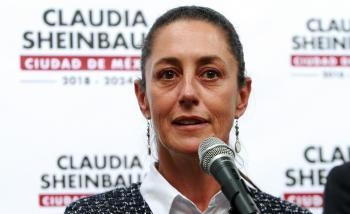 Habrá justicia, dice Sheinbaum a padres del Rébsamen