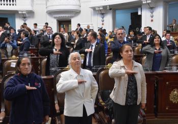En Sesión Solemne el I Congreso de la CDMX recuerda a víctimas de los sismos del 19-S