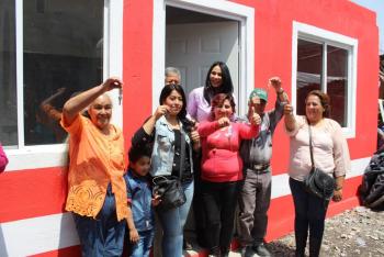 ENTREGÓ DIONE ANGUIANO OCHO CASAS A DAMINIFICADOS DEL 19S; CADA DÍA HE TRABAJADO EN LA RECONSTRUCCIÓN, AFIRMÓ