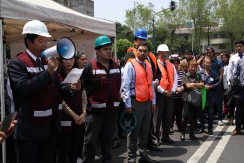 Presentan Protocolo de Actuación del Comité Interno de la Delegación Cuauhtémoc de Atención a Emergencias ante un Sismo