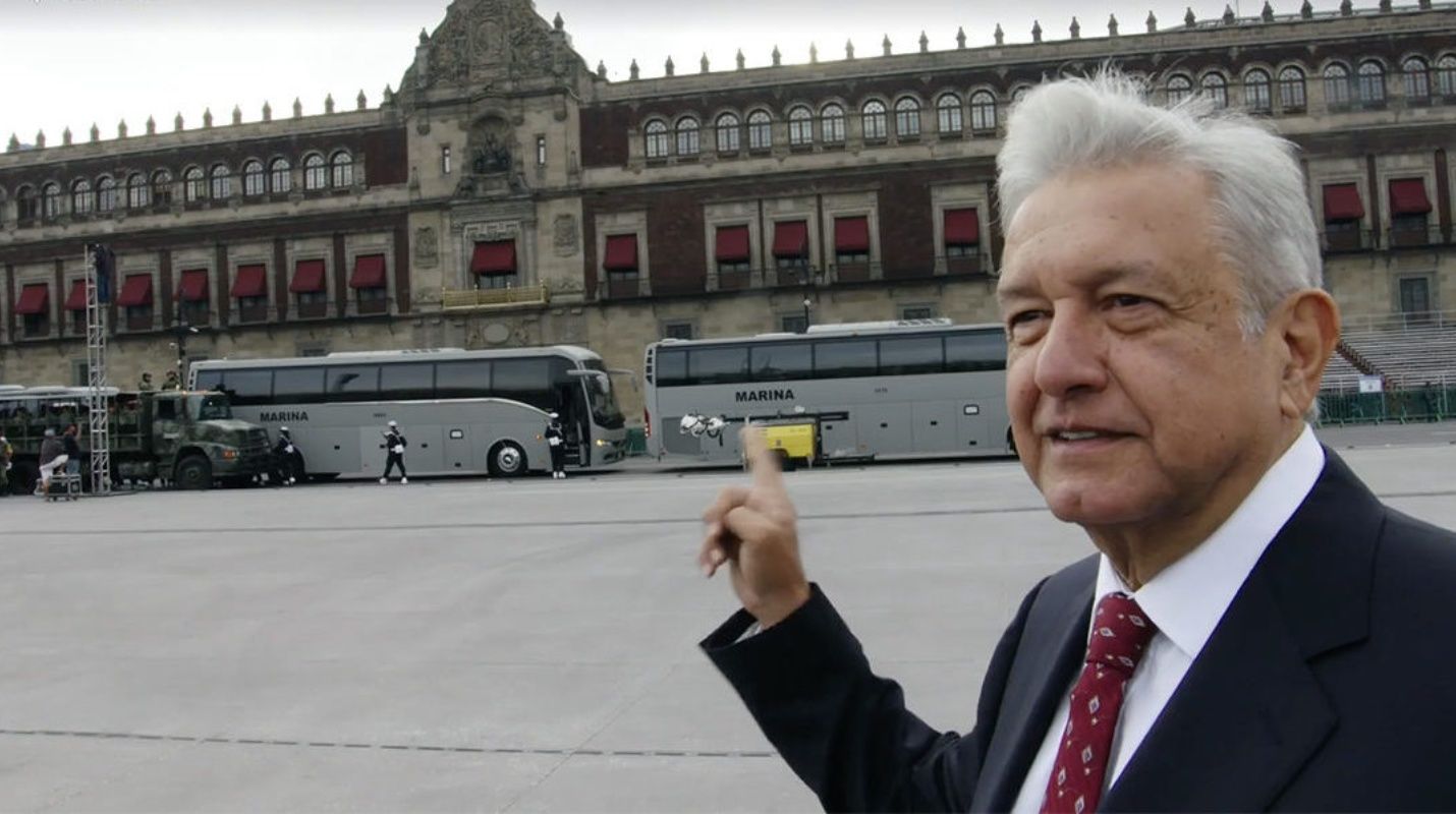 Catre y hamaca para Palacio Nacional, dice AMLO