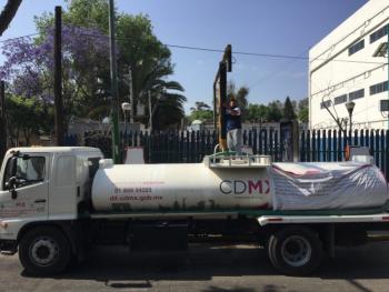 Concluye abasto emergente de agua en Iztapalapa