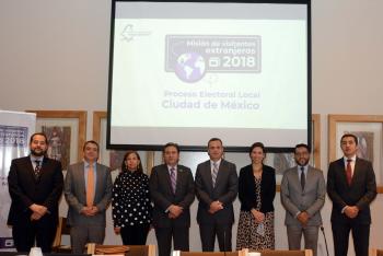 Destacan observadores extranjeros participación ciudadana y labor institucional en Proceso Electoral Ordinario 2017-2018