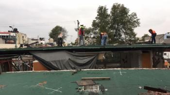 Inicia SOBSE segunda etapa de demolición del colegio Enrique Rébsamen