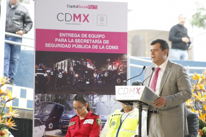 Proporciona GCDMX equipo para atención oportuna de emergencias