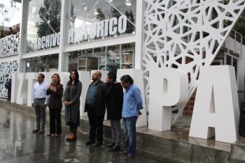 INAUGURA DIONE ANGUIANO NUEVAS INSTALACIONES DEL ARCHIVO HISTÓRICO DE IZTAPALAPA