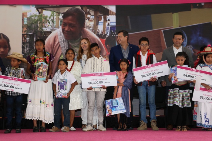 Beneficia GCDMX educación de mil 990 niñas, niños y adolescentes indígenas