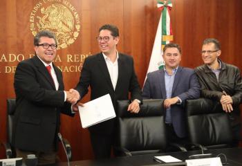 Recibió Senado texto final del Acuerdo Comercial Trilateral