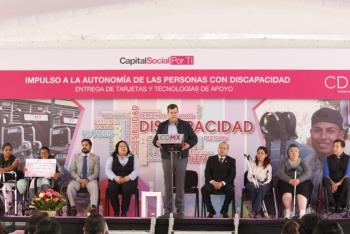Inclusión y bienestar, prioridad para GCDMX: José Ramón Amieva