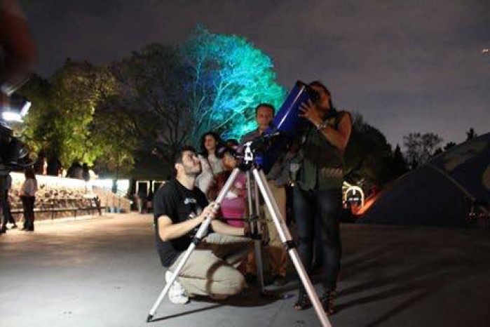 Noche astronómica en el Museo de Historia Natural
