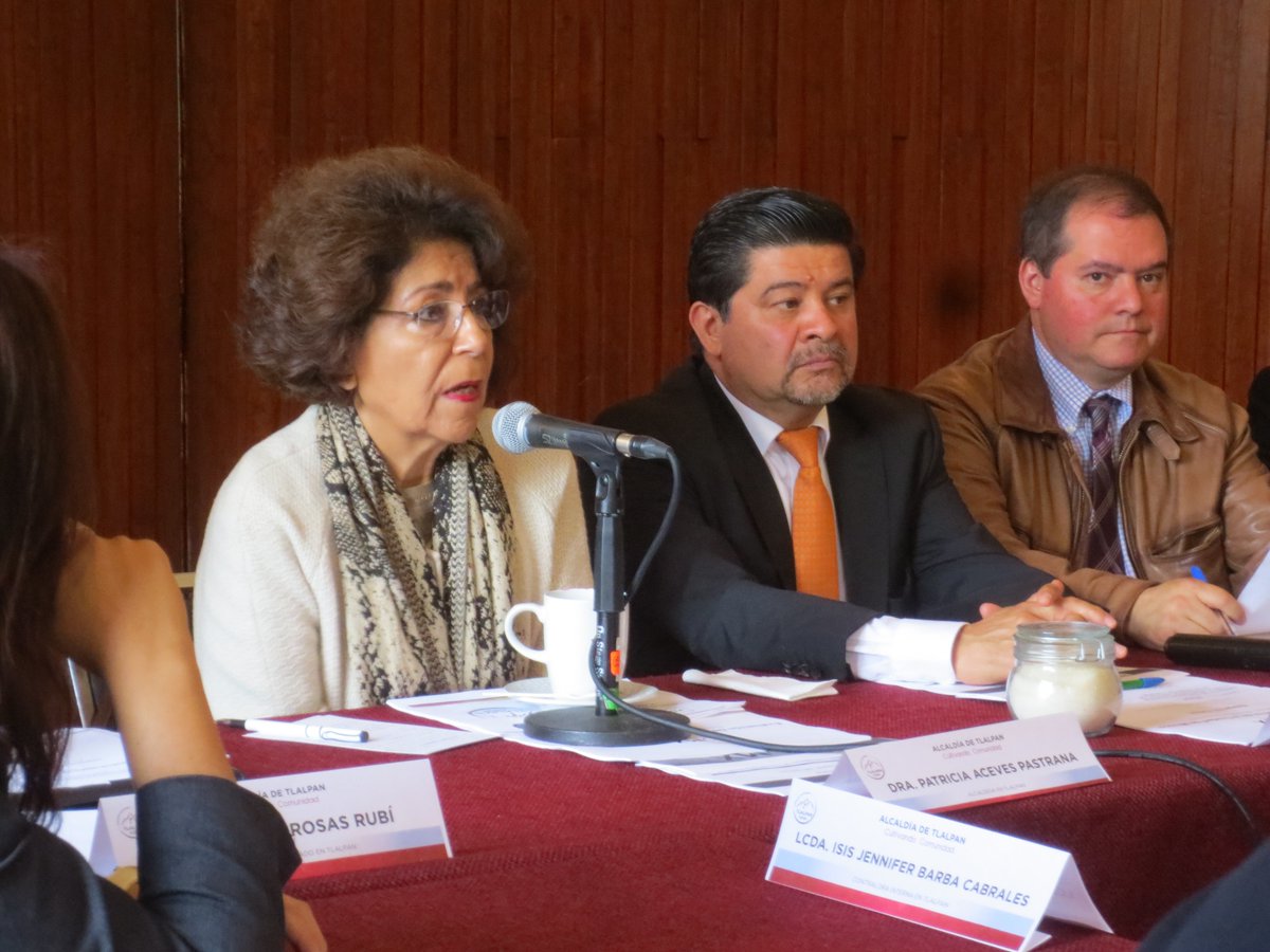Encabeza Primera Reunión de Seguridad Alcaldesa de Tlalpan