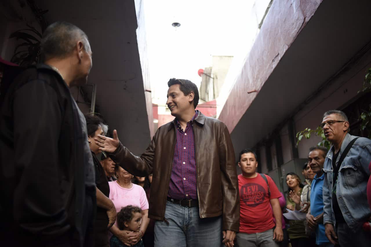 Néstor Núñez se reúne con comités vecinales de la alcaldía Cuauhtémoc