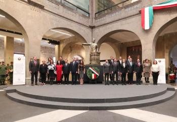 Conmemoró Senado 105 Aniversario Luctuoso de Belisario Domínguez