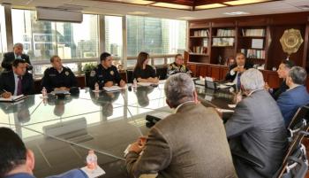 Acuerdan reuniones Raymundo Collins y Manuel Negrete por la seguridad de Coyoacán