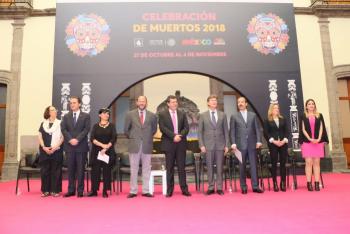 Presenta GCDMX actividades con motivo de la celebración del Día de Muertos 2018