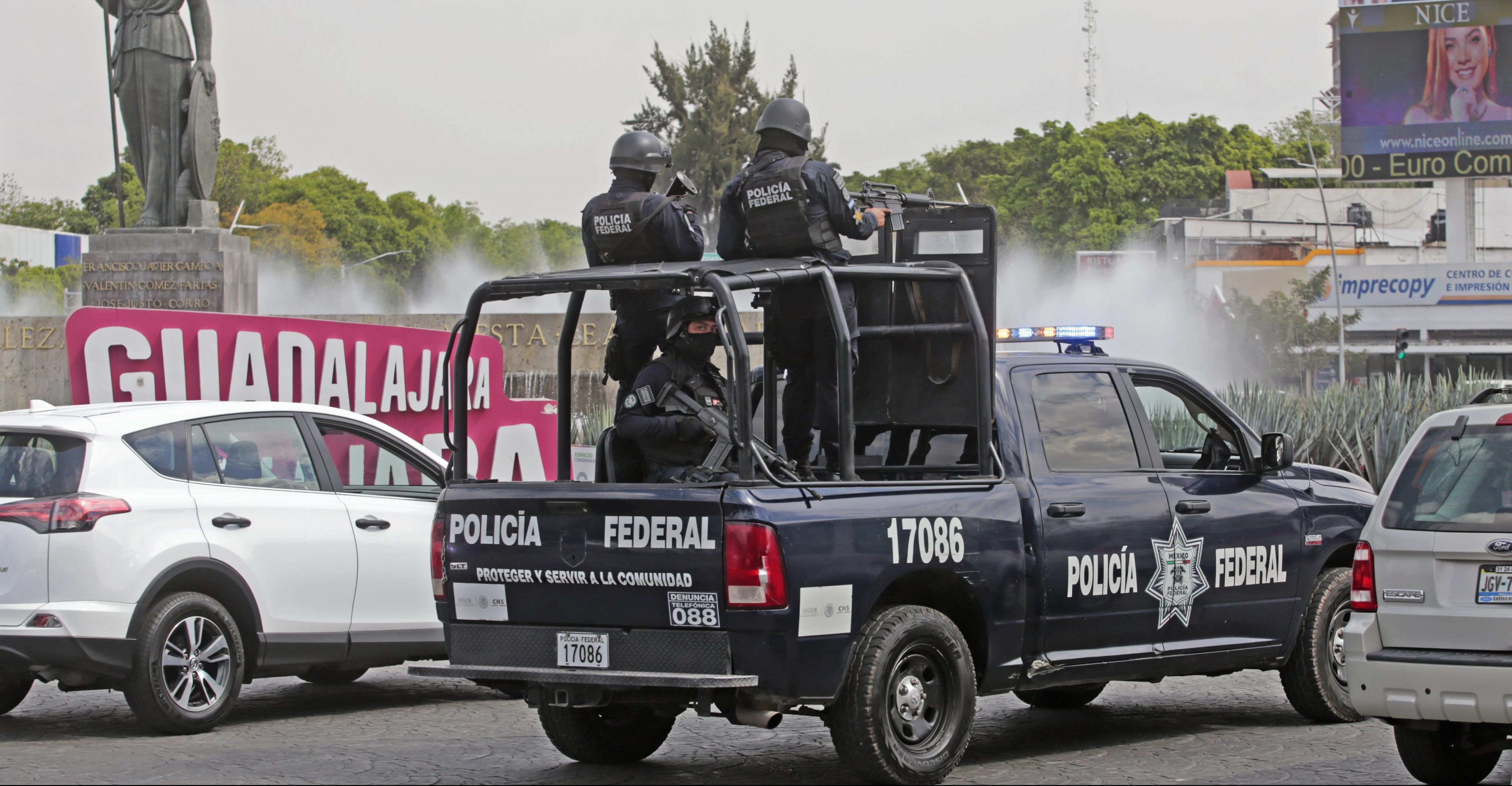 Con granada agreden a policías federales en Jalisco