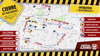 ALCALDÍA EN GUSTAVO A. MADERO SE PREPARA  PARA RECIBIR A MÁS DE 50 MIL PEREGRINOS DE ATLACOMULCO