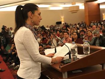 Pide Sheinbaum participar en Consulta de nuevo Aeropuerto