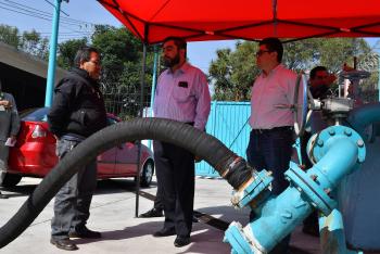 ALISTA LA ALCALDÍA DE AZCAPOTZALCO OPERATIVO DE ABASTECIMIENTO DE AGUA