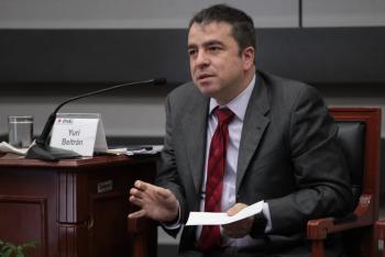 Contacto directo y estrategias de comunicación, elementos indispensables en la promoción del voto en el extranjero: consejero Yuri Beltrán