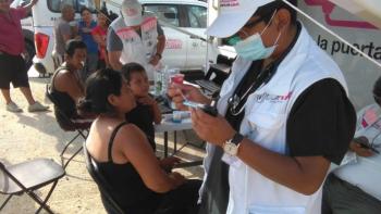 Brigadas del GCDMX dan atención al Éxodo Migrante