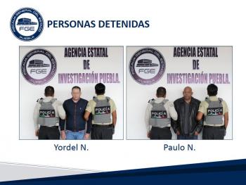 Detienen a cubanos por robo en Puebla