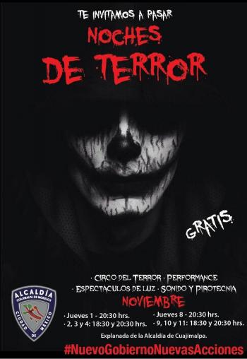 El Circo del Terror llega a Cuajimalpa
