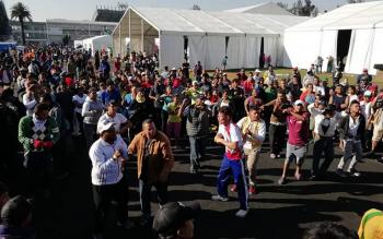 En Iztacalco albergue para migrantes al límite de su capacidad