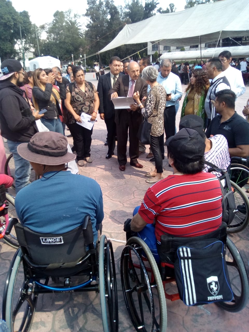 Alcaldía Iztacalco manifiesta su apoyo a las personas con discapacidad para una mejor “vida independiente”.