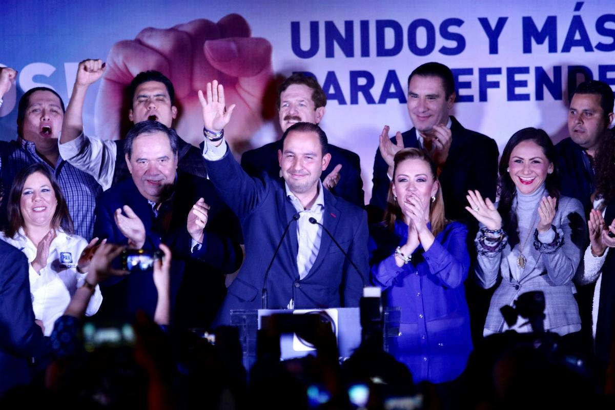 Panistas eligen a Marko Cortés como su presidente