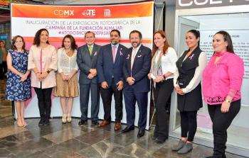 Inaugura TECDMX exposición fotográfica #ATodosNosPuedePasar en el Metro, en coordinación con diversas instituciones y fundaciones