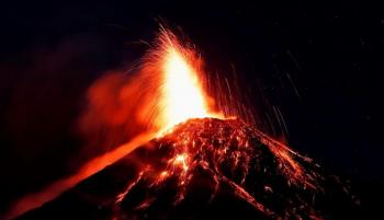 Reportan otra erupción del Volcán de Fuego en Guatemala